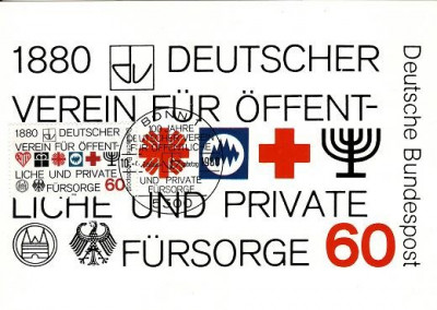 2363 - Germania 1980 - carte maxima foto