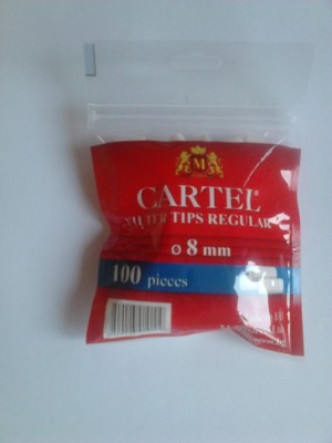 Filtre cartel (8 mm) pentru tigari ! 100 buc. foto