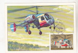 Bnk fil - URSS Russia - aerofilatelie - maxima - elicopter Ka 26