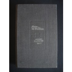 ARAM M. FRENKIAN - SCRIERI FILOSOFICE volumul 1