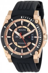 Bulova Men&amp;#039;s 98B152 Precisionist Rubber | 100% original, import SUA, 10 zile lucratoare a32207 foto