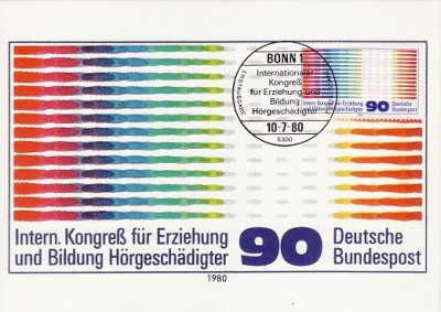 2344 - Germania 1980 - carte maxima foto