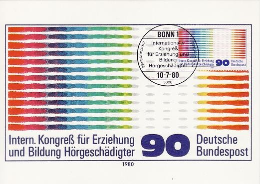 2344 - Germania 1980 - carte maxima