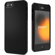 CYGNETT Husa protectie CYGNETT AeroGrip Feel Black pentru iPhone 5 foto