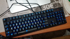 Tastatura mecanica iluminata Poseidon Blue Z foto