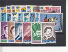 ROMANIA LOT 3 SERII, MAJORITY MNH - LOT 0 RO foto