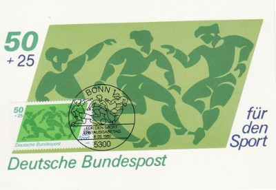2367 - Germania 1980 - carte maxima foto