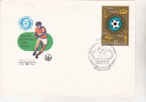 Bnk fil URSS Russia 1984 set FDC CE de fotbal pentru tineret, Europa, Sport