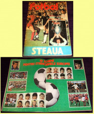 1986 STEAUA - Castigatoarea Cupei Campionilor Europeni, supliment revista Fotbal foto