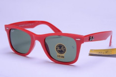 RAY BAN 2140 WAYFARER, Rama Rosie-Lentila Verde foto