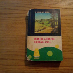 MUNTII APUSENI BIHOR - VLADEASCA - M. Bleahu, S. Bordea - 1967, 336 p. + harta