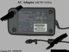 Incarcator original laptop Compaq Armada 4100 4200 18.75V 3.15A 41W foto