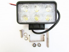 Proiector LED 12/24V 18B 18W Lumina ALBA COMBO foto