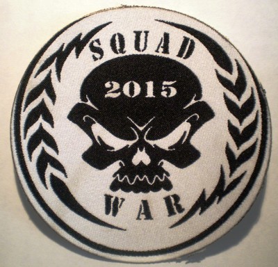 5.512 ECUSON EMBLEMA PATCH SQUAD WAR 2015 88mm foto