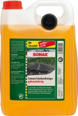 Solutie spalare parbriz anti-insecte cu aroma de lamaie SONAX Windscreen wash ready-to-use cod SO260500 foto