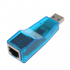 Placa de retea externa pe USB 10/100M eth Ethernet Network LAN Adapter RJ45 foto