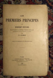 Les premiers principes / par Herbert Spencer