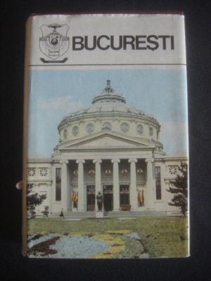 MUNICIPIUL BUCURESTI. JUDETELE PATRIEI (1985, editie cartonata) foto