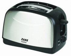 Prajitor de paine ZASS ZST 07, 800W, negru / inox foto