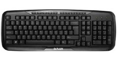 Tastatura DeLux DLK-6200U, neagra, USB 2.0 foto