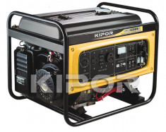 KIPOR generator Open Frame KGE 6500 E, benzina, 5.5 kW foto