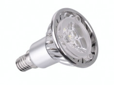 Generic Spot LED ZAR0228, 3 x 1 W, E14, alb cald foto