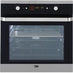 Cuptor Beko OIE25502X incorporabil electric, capacitate 65 litri, inox foto