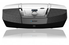 Blaupunkt microsistem audio Boombox BB12WH, radio FM, CD/MP3/USB/AUX foto