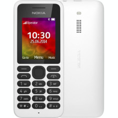 Telefon mobil Nokia 130 Single SIM, alb foto