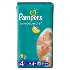 PAMPERS Scutece Active Baby 4 Maxi Value Pack 54 buc foto