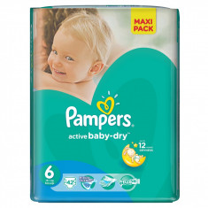 PAMPERS Scutece Active Baby 6 ExtraLarge Value Pack 42 buc foto