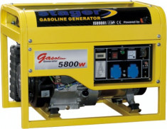 STAGER generator GG 7500E+B, open frame, benzina, 6.3 kW foto