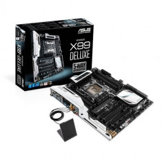 Placa de baza Asus X99-DELUXE, socket LGA2011, chipset Intel X99, DDR4 RAM foto