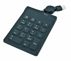 Tastatura Gembird KPD-1F- numerica, 18 taste, USB foto