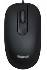 Mouse Microsoft Optic 200 cu fir, USB, negru foto