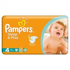 PAMPERS Scutece Sleep&amp;amp;Play 4 Maxi Value Pack 50 buc foto