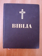 BIBLIA BARTOLOMEU VALERIU ANANIA, EDITIE JUBILIARA A SF. SINOD- 2001, ARE 1839pp foto