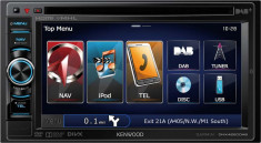 Sistem auto Kenwood Radio/CD/DVD player DNX-4250DAB foto