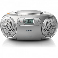 Philips Microsistem audio Philips AZ127/12, 2W, CD+caseta foto