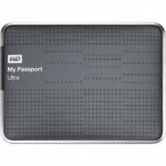 Hard disk extern Western Digital My Passport Ultra 500GB USB 3.0, Gri foto