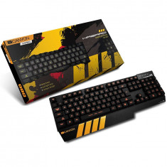 Tastatura Canyon CNS-SKB7-US Gaming iluminata, neagra foto