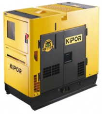 KIPOR generator insonorizat KDE 11 SS, diesel, 8.5 kW, fara automatizare foto