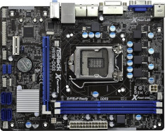 Placa de baza ASRock H61M-DGS, Socket LGA 1155, Chipset Intel H61, BULK foto