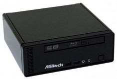 Sistem desktop brand ASRock ION 3D 152D, Intel Atom D525 1.8GHz, 2GB RAM, 320GB HDD foto