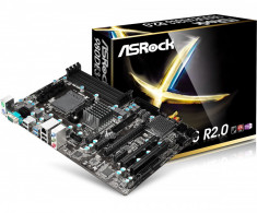 Placa de baza ASRock 980DE3/U3S3 R2.0, socket AM3+, chipset AMD 770, ATX foto