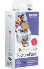 Hartie foto Epson Pachet foto Epson T5730 cu toner inkjet si hartie fotografica foto