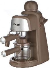 Espressor ZASS ZEM05, 5 bari, 800W, maro foto