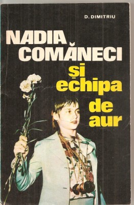 (C6060) NADIA COMANECI SI ECHIPA DE AUR DE D. DIMITRIU foto