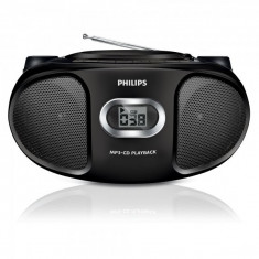 Philips Microsistem audio Philips AZ305/12, 2W, negru foto