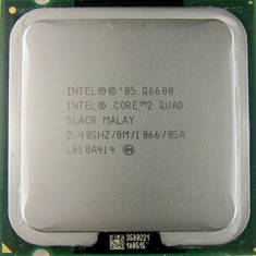 Procesor socket 775 Intel Core 2 Quad Q6600 2.4ghz fsb 1066mhz 8mb cache foto